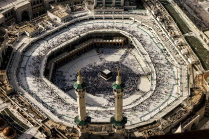 Muslim worshippers gather around the Kaaba, Islam's holiest shrine, at the Grand Mosque complex in the holy city of Mecca - HAZEM BADER (AFP) Muslim worshippers gather around the Kaaba, Islam's holiest shrine, at the Grand Mosque complex in the holy city of Mecca - HAZEM BADER (AFP)