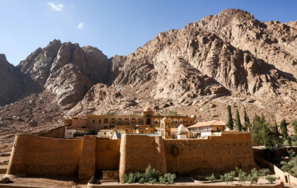 Dating back to the sixth century BC, St Catherine's Monastery is the world's oldest continuously inhabited monastery - Sally KANDIL (AFP) Dating back to the sixth century BC, St Catherine's Monastery is the world's oldest continuously inhabited monastery - Sally KANDIL (AFP)