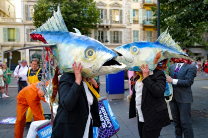 France welcomed world leaders scientists, business leaders and marine conservationists to Nice for the event - Valery HACHE (AFP) France welcomed world leaders scientists, business leaders and marine conservationists to Nice for the event - Valery HACHE (AFP)