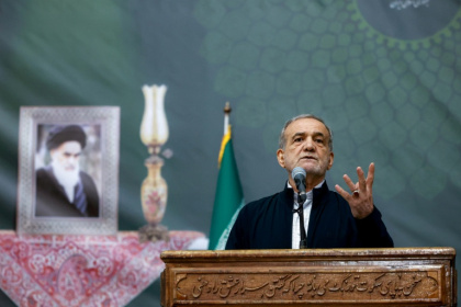 A handout picture shows Iran's President Masoud Pezeshkian giving an address in Tehran - - (AFP) A handout picture shows Iran's President Masoud Pezeshkian giving an address in Tehran - - (AFP)