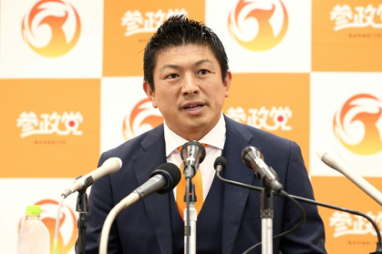 The "Japanese first" Sanseito party increased its seats from just two to 15 in Sunday's upper house elections - STR (AFP)