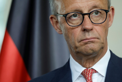 German Chancellor Friedrich Merz achieved his life's ambition at age 69 to run Europe's top economy - Brendan SMIALOWSKI (AFP)