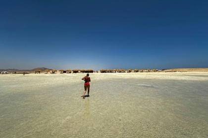 Ras Hankorab sits inside Wadi al-Gemal National Park, declared a protected area in 2003 - Khaled DESOUKI (AFP) Ras Hankorab sits inside Wadi al-Gemal National Park, declared a protected area in 2003 - Khaled DESOUKI (AFP)