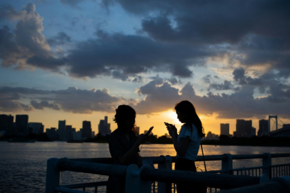 A Japanese city will urge all smartphone users to limit screen time to two hours a day outside work or school under a draft ordinance that includes no penalties - Martin BUREAU (AFP) A Japanese city will urge all smartphone users to limit screen time to two hours a day outside work or school under a draft ordinance that includes no penalties - Martin BUREAU (AFP)
