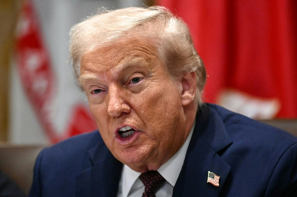 US President Donald Trump speaks during a cabinet meeting in the Cabinet Room of the White House in Washington, DC - Mandel NGAN (AFP) US President Donald Trump speaks during a cabinet meeting in the Cabinet Room of the White House in Washington, DC - Mandel NGAN (AFP)