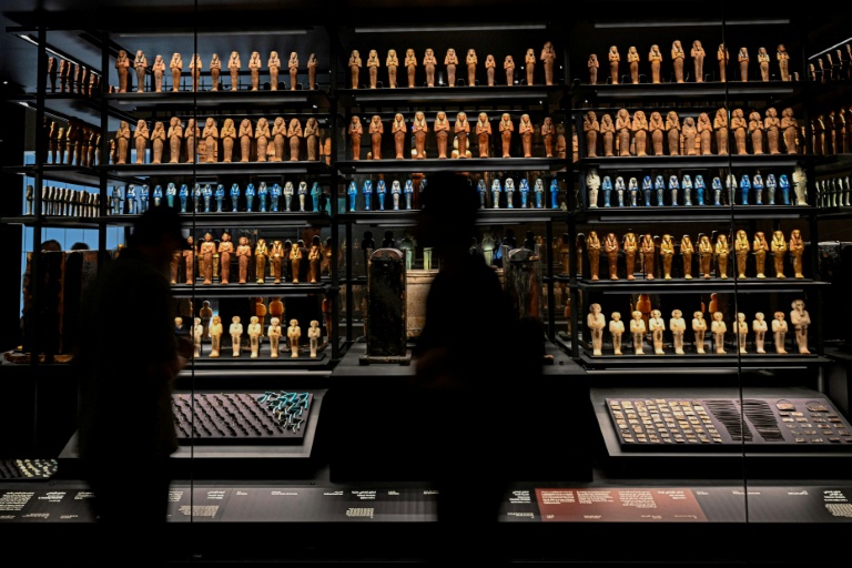 King Tut's collection displayed for first time at Egypt's grand museum