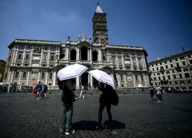Rome had the highest number of deaths linked to climate change this summer, according a new rapid study - Filippo MONTEFORTE (AFP)