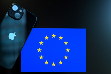 Apple and the EU have repeatedly locked horns over the bloc's Digital Markets Act - Nicolas TUCAT (AFP)