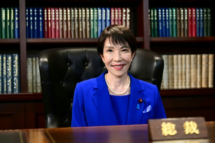 Sanae Takaichi, the newly elected leader of Japan's ruling party, on October 4, 2025 - Yuichi YAMAZAKI (AFP) Sanae Takaichi, the newly elected leader of Japan's ruling party, on October 4, 2025 - Yuichi YAMAZAKI (AFP)