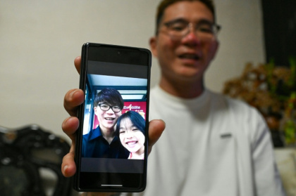 Delfard Tay says his daughter's 'dreams are now gone' after her drug-related death in Singapore - Roslan RAHMAN (AFP) Delfard Tay says his daughter's 'dreams are now gone' after her drug-related death in Singapore - Roslan RAHMAN (AFP)