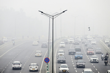 Each winter, Delhi is blanketed in acrid smog, a toxic mix of crop-burning, factory emissions and choking traffic - Arun SANKAR (AFP) Each winter, Delhi is blanketed in acrid smog, a toxic mix of crop-burning, factory emissions and choking traffic - Arun SANKAR (AFP)