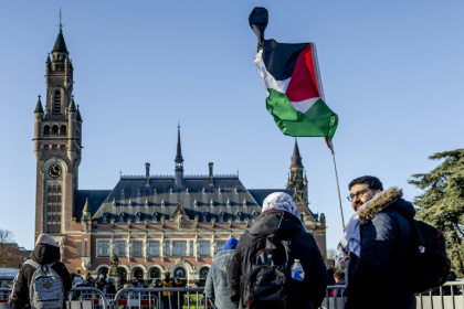 The ICJ is weighing a series of cases revolving around the war in Gaza - Remko de Waal (AFP)