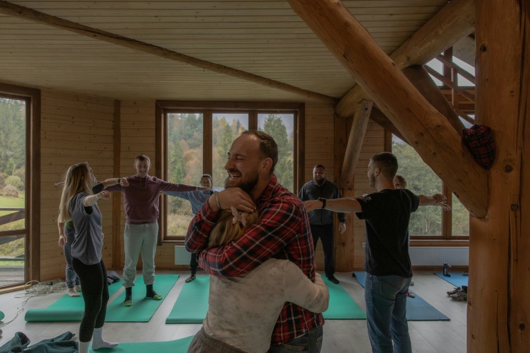 Loss and laughter: war medics heal in west Ukraine mountains