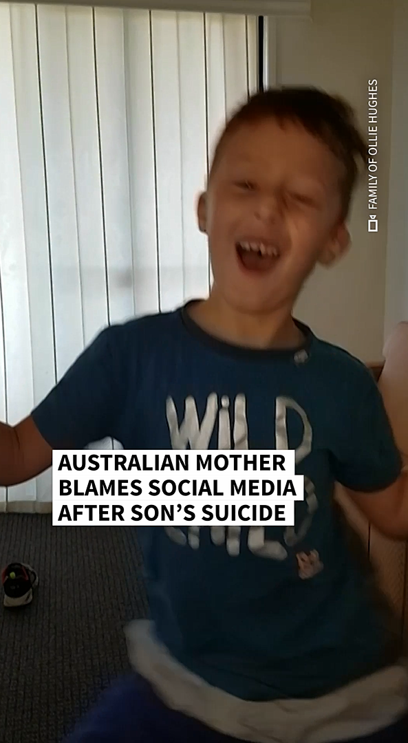 After losing son to suicide, Australian mother blames social media giants