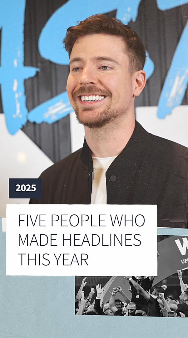 Five people who made headlines in 2025