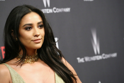 Canadian actress Shay Mitchell has unveiled a child beauty range she says 'parents can trust' - Earl Gibson III (AFP)