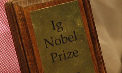 Since 1991, the Ig Nobel prizes have celebrated the sillier side of science - mkwajafa (AFP)