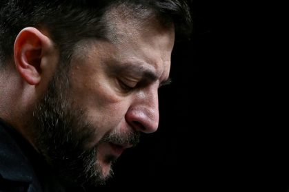 Zelensky is possibly facing the toughest test of the conflict - Ozan KOSE (AFP)