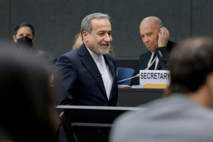 Iran's Foreign Minister Abbas Araghchi has called the Geneva talks with the US 'a historic opportunity' - Valentin Flauraud (AFP)