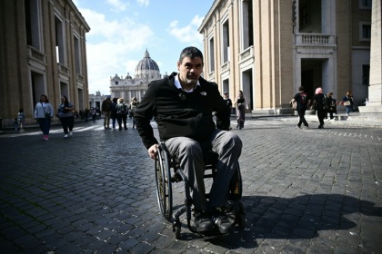 Rome is known as much for its uneven roads and anarchic parking as for its ancient ruins - Filippo MONTEFORTE (AFP)
