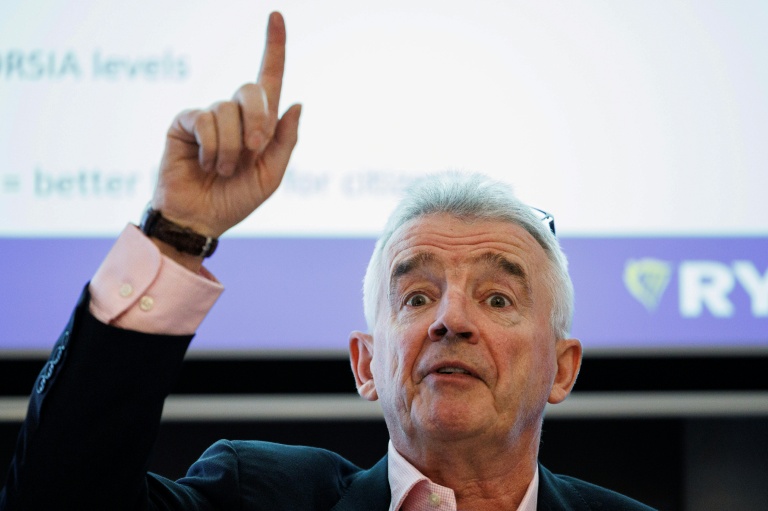 Ryanair's O'Leary urges pre-flight morning booze ban
