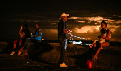 Cuba's ageing electricity generation system is in shambles, with daily power outages of up to 20 hours the norm in parts of the island - ADALBERTO ROQUE (AFP)