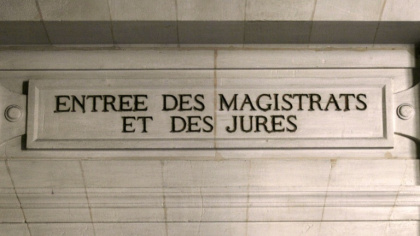 The defendants include four officers in France's DGSE foreign intelligence service, three police officers and six business executives - JACQUES DEMARTHON (AFP)