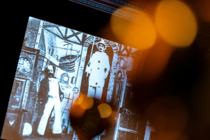 The short silent film "Gugusse and the Automaton" by French cinema pioneer Georges Melies had been lost to history until it was found in a trove of film reels donated to the US Library of Congress - Kent Nishimura (AFP)