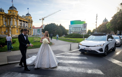 Robotaxis have been plying the streets of Croatia for the last month - MARKO PERKOV (AFP)