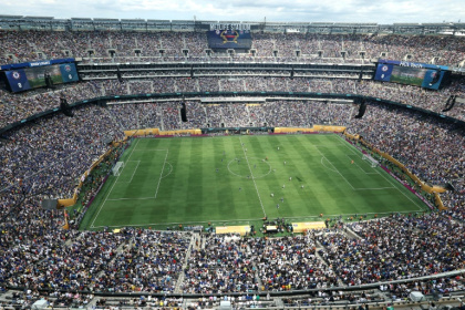 The MetLife Stadium in New Jersey will host the July 19 final of the 2026 World Cup, the largest and most complex edition of the tournament ever staged - AL BELLO (AFP)