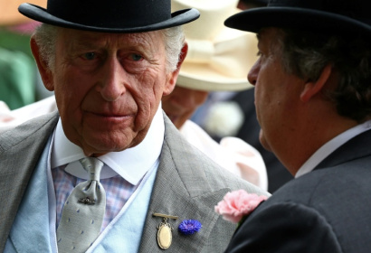 Britain's King Charles III attends the Royal Ascot horse racing meeting in Ascot, west of London, on June 20, 2026. - Henry Nicholls (AFP)
