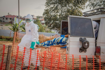 Efforts to fight Ebola have been ramped up, but the WHO chief warned the outbreak was still outpacing the response - Benediction MURHABAZI (AFP)