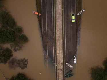 Experts linked a major flooding event in Brazil's Rio Grande do Sul in May, 2024 to climate change and the El Nino weather phenomenon - Nelson ALMEIDA (AFP)