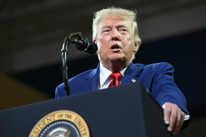 The Trump administration is imposing a volley of new levies to rebuild the president's tariff wall - SAUL LOEB (AFP)