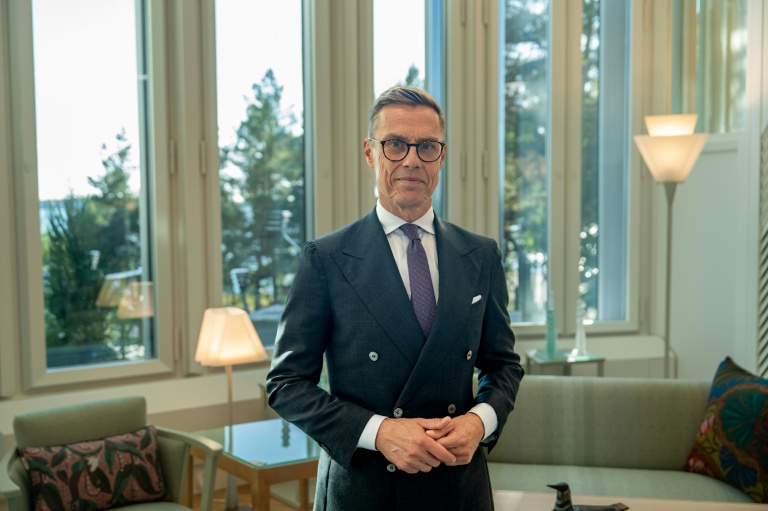 Finnish president Stubb speaks to AFP about Trump, Russia and saunas