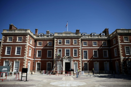 Trent Park was turned into a camp for high-ranking German prisoners of war, where a team of German speakers transcribed titbits from their bugged conversations - Henry NICHOLLS (AFP)