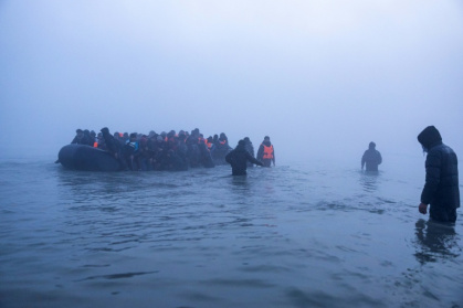 The United Kingdom has forcibly removed 1,087 people after they risked their lives to cross the Channel - Sameer Al-DOUMY (AFP)
