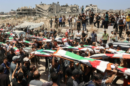 Israel has rejected outright a new US-backed plan that would see its forces pull back in Gaza as Hamas disarms - Omar AL-QATTAA (AFP)