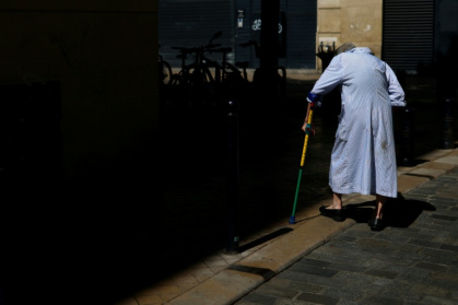 Heat beyond the level the elderly can tolerate will affect 'far more people than previously estimated', the researchers warned - ROMAIN PERROCHEAU (AFP)