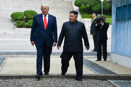 But Trump's sudden focus on Kim and his scaling back of joint US-South Korean military drills have sparked speculation that he is seeking a foreign policy win as his Iran war stalls - Brendan Smialowski (AFP)