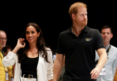 Britain's Prince Harry, his wife Meghan and their two children are returning to the UK - Odd ANDERSEN (AFP)