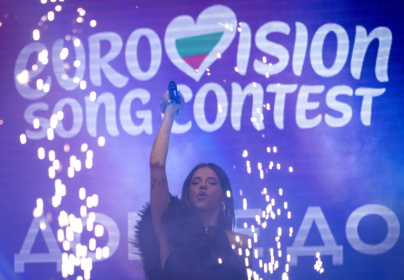 Bulgarian singer Dara won this year's contest - Nikolay DOYCHINOV (AFP)