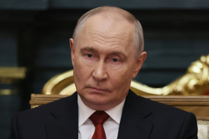 Russian President Vladimir Putin thanked US counterpart Donald Trump for persisting in his efforts to end the war - Mikhail METZEL (AFP)