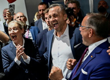 'We have made history today,' said a jubilant Ulrich Siegmund - Tobias SCHWARZ (AFP)