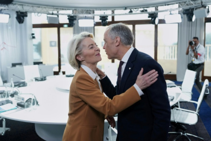 Canada's Prime Minister Mark Carney will be the first head of government to attend the State of European Union address, to be delivered next week by by European Commission President Ursula von der Leyen - Thibault Camus (AFP)