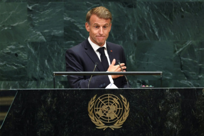 The French president called for Moscow and Kyiv to agree a moratorium on striking civilian and energy targets - TIMOTHY A. CLARY (AFP)