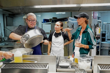 Internationally renowned chefs gathered at the Apapaxoa gastronomic festival on Mexico's Caribbean coast - Elizabeth Ruiz (AFP)