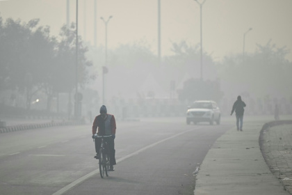 This year's ozone pollution was fuelled in part by record-breaking heatwaves and wildfires - Sajjad HUSSAIN (AFP)