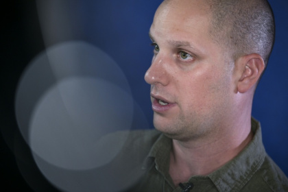 Evan Gershkovich said his release brought a flood of emotions he had kept buried in prison - Oliver Contreras (AFP)