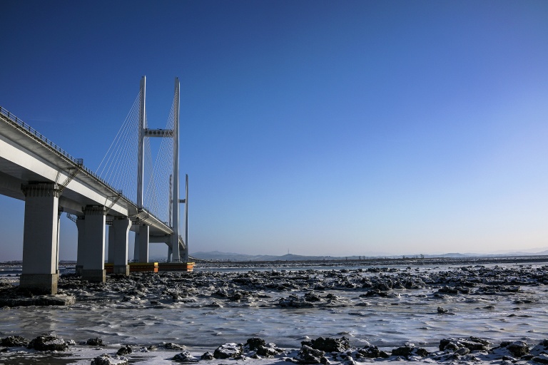 New four-lane bridge opens between China, North Korea